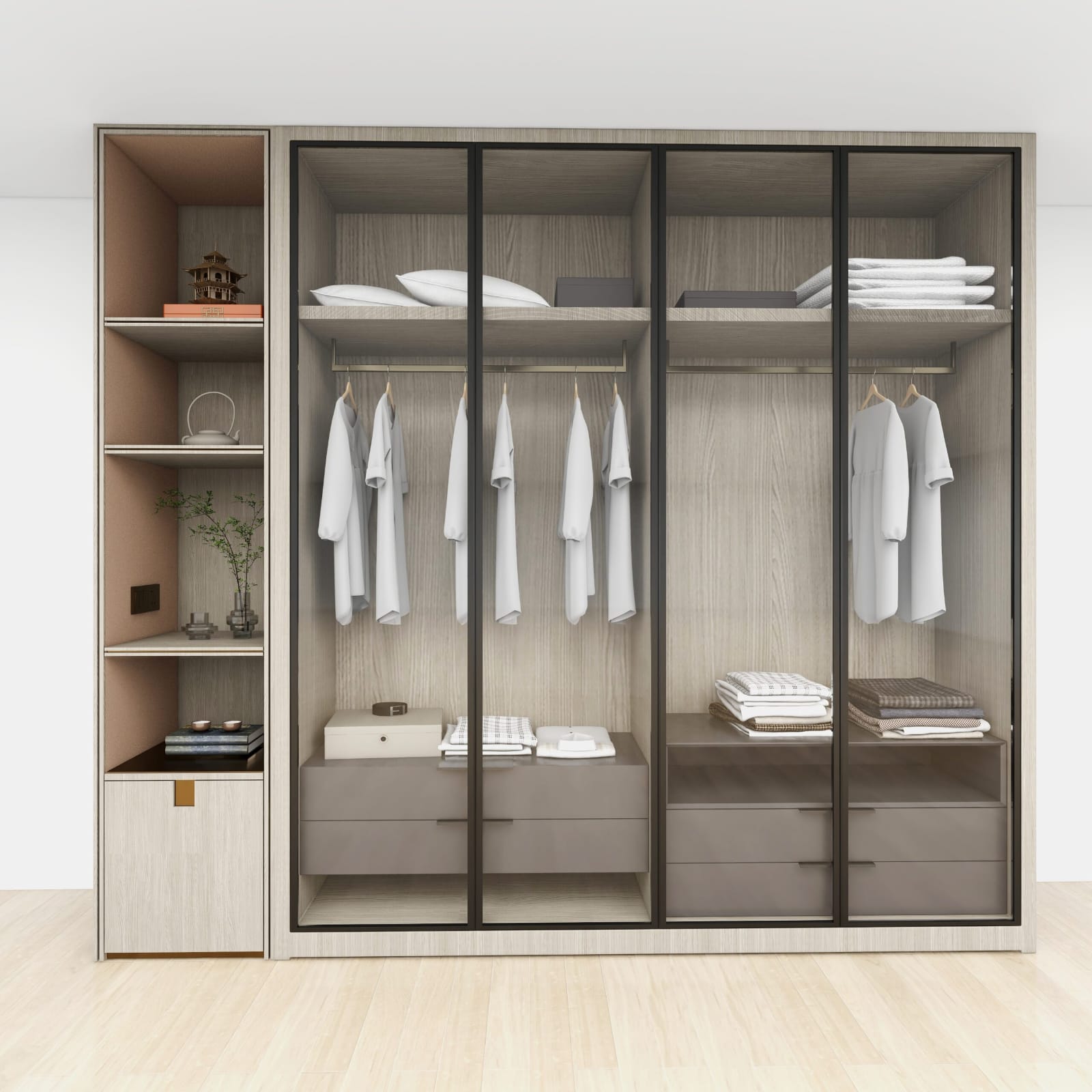 WhatsApp Image 2026-04-28 at 12.36.55 AM Toughened Glass Wardrobe – Modern & Luxury Storage - Image 1