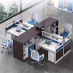Workstation with Cabinet – Smart & Organized Workspace
